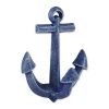 Accent Plus Blue Cast Iron Anchor Wall Hook