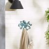 Accent Plus Cast Iron Octopus Wall Hook