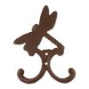 Accent Plus Cast Iron Dragonfly Wall Hooks - Set of 2