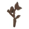 Accent Plus Cast Iron Birds with Leaves Wall Hooks - Set of 2