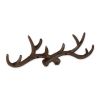 Accent Plus Cast Iron Deer Antler Wall Hook