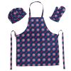 Cubs OFFICIAL MLB 3-Piece Apron;  Oven Mitt and Chef Hat Set