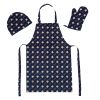 Astros OFFICIAL MLB 3-Piece Apron;  Oven Mitt and Chef Hat Set