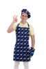 Guardinas OFFICIAL MLB 3-Piece Apron;  Oven Mitt and Chef Hat Set