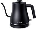 (OPEN BOX)Electric Gooseneck Kettle Ultra Fast Boiling Hot Water Kettle Leak-Proof Design;  Auto Shutoff Anti-dry Protection;  1200W-0.8L;  Matte Blac