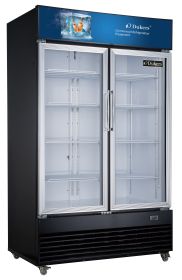 Dukers  DSM-47SR    Commercial Sliding Glass  Merchandiser Refrigerator