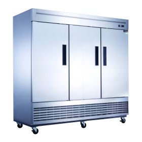 D83R Bottom-Mounted Three Door  Refrigerator