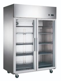 D55AR-GS2 Commercial Upright Reach-in Refrigerator made by stainless steel