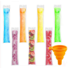 200Pcs Ice Popsicle Mold Bags Disposable Free Zip Ice Freeze Candy Maker Pouch