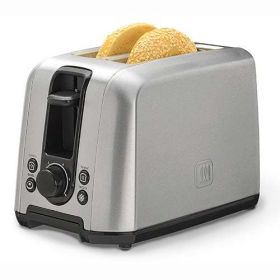 Stainless Steel 2 Slice Toaster