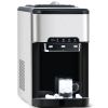 3 in 1 Water Dispenser with Ice Maker Countertop, Portable Water Cooler, Quick 6 Mins Ice-making, Hot & Cold Water and Ice, Top Loading or Bottleless,