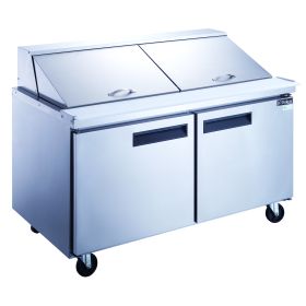 DSP60-24M-S2  Commercial Salad Prep table  Refrigerator made by stainless steel