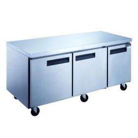 DUC72R  Commercial Under counter Refrigerator made by stainless steel