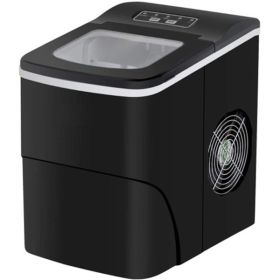 Countertop Ice Maker Machine; Portable Ice Makers Countertop; ; Make 9 pieces of ice at a time; bullet shaped ice cubes