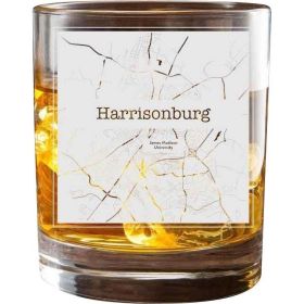 Harrisonburg College Town Glasses (Set of 2)