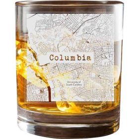 Columbia SC College Town Glasses (Set of 2)