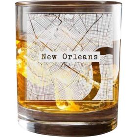 New Orleans College Town Glasses (Set of 2)