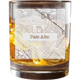 Palo Alto College Town Glasses (Set of 2)