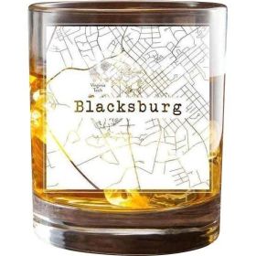 Blacksburg College Town Glasses (Set of 2)