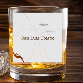 San Luis Obispo College Town Glasses (Set of 2)