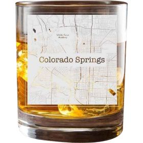 Colorado Springs College Town Glasses (Set of 2)