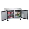 48.125 in. W 12.2 cu. ft. 2-Door Commercial Upright Undercounter Freezer