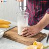 Immersion Hand Held Blender Electric 400 Watt 2 Speed 9 Modes Stainless Steel Stick Blenders Whisk Mixer 800ml Cup 5 Core