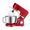 ROVSUN ZK-1503 Chef Machine 5.5L 660W Mixing Pot With Handle Red Spray Paint