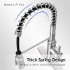 Kitchen Faucet - Spring Kitchen Sink Faucet with 3 Modes Pull Down Sprayer; Single Handle&Deck Plate for 1or3 Holes; 360Â° Rotation; Spot Resist Stain