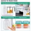 Baby Food Maker | Baby food Processor | Puree Blender Multi-Function Steamer Grinder Blender, Baby Food Warmer Mills Machine, Constant Temperature 24h