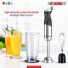 Immersion Hand Held Blender Electric 400 Watt 2 Speed 9 Modes Stainless Steel Stick Blenders Whisk Mixer 800ml Cup 5 Core