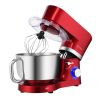 ROVSUN ZK-1503 Chef Machine 5.5L 660W Mixing Pot With Handle Red Spray Paint