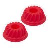 2Pcs Spiral Ring Cooking Silicone Mold Bakeware Kitchen Bread Cake Decorate Tool