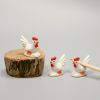 5Pcs Ceramics Cocks Chopstick Holder Creative Animal Chopstick Spoon Fork Knife Rest