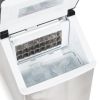 Countertop Ice Maker Machine; Portable Ice Makers Countertop; ; Make 24 pieces of ice at a time; silver