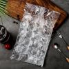 100Pcs Disposable Ice Cube Bags 2400 Ice Cube Tray Self-Seal Ice Maker w/ Funnel