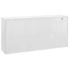 Kitchen Wall Cabinet 59.1"x16"x30" Stainless Steel