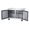 48.125 in. W 12.2 cu. ft. 2-Door Commercial Upright Undercounter Freezer