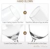 Bella Vino Hand Blown Crystal Champagne Flutes - Bella Vino Standard Champagne Glasses Made from 100% Lead Free Premium Crystal Glass, Perfect for Any