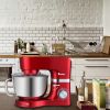 ZOKOP ZK-1503 Chef Machine 5.5L 660W Mixing Pot With Handle Red Spray Paint