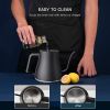 (OPEN BOX)Electric Gooseneck Kettle Ultra Fast Boiling Hot Water Kettle Leak-Proof Design;  Auto Shutoff Anti-dry Protection;  1200W-0.8L;  Matte Blac