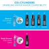 SodaStream Terra Sparkling Water Maker Bundle (Black), with CO2, DWS Bottles, and Bubly Drops Flavors