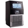 Freestanding Commercial Ice Maker Machine 66LBS/24H, Auto-Clean Built-in Automatic Water Inlet Clear Ice Cube Maker with Scoop, Ideal for Supermarkets