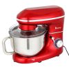 5.8QT 6 Speed Control Electric Stand Mixer with Stainless Steel Mixing Bowl Food Mixer Red