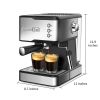 20 Bar Espresso Maker,950W Detachable frothing nozzle,1.5L detachable transparent water tank Coffee Maker For Espresso, Cappuccino, Latte, Machiato, F