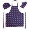 Red Sox OFFICIAL MLB 3-Piece Apron;  Oven Mitt and Chef Hat Set