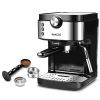 Espresso Machine 15 Bar Coffee Machine With Foaming Milk Frother Wand, 1300W High Performance No-Leaking 900ml Removable Water Tank Coffee Maker For E