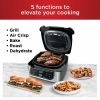 Ninja AG301 Foodi 5-in-1 Indoor Grill with Air Fry, Roast, Bake & Dehydrate, Black/Silver