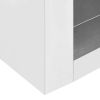 Kitchen Wall Cabinet 59.1"x16"x20" Stainless Steel