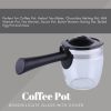 Coffee Pot Borosilicate Glass with Cover, Glass Coffee Maker Espresso Machines Accessories or Spare Parts